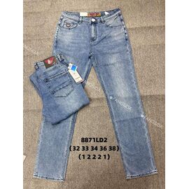 Джинси чоловічі 8871 blue р.32-38 "Fangsida" недорого оптом від прямого постачальника
