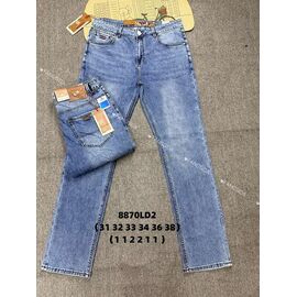 Джинси чоловічі 8870 l.blue р.31-38 "Fangsida" недорого оптом від прямого постачальника
