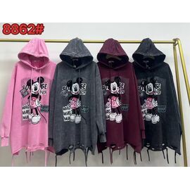 Батник жіночий 8862 grey р.one size "Saint Wish" недорого оптом від прямого постачальника