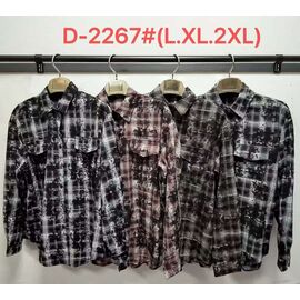 Сорочка жіноча D2267 black р.L-2XL "Saint Wish" недорого оптом від прямого постачальника