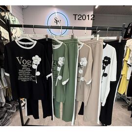 Костюм спортивний жіночий T2012 mix р.4XL-5XL "Saint Wish" недорого оптом від прямого постачальника