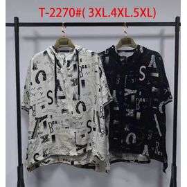 Кофта спортивна жіноча літня T2270 black р.3XL-5XL "Saint Wish" недорого оптом від прямого постачальника