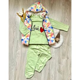 Фотография Костюм детский на девочку 1007 green р.2-5 "Emir kids" недорого оптом от прямого поставщика