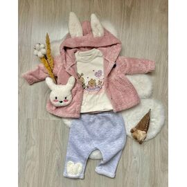 Фотография Костюм детский на девочку 1010 beige р.0.6-1.6 "Emir kids" недорого оптом от прямого поставщика