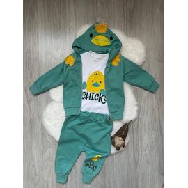 Фотография Костюм детский на девочку 1014 green р.0.3-1.6 "Emir kids" недорого оптом от прямого поставщика