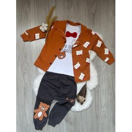 Фотография Костюм детский на девочку 1017 orange р.0.6-1.6 "Emir kids" недорого оптом от прямого поставщика