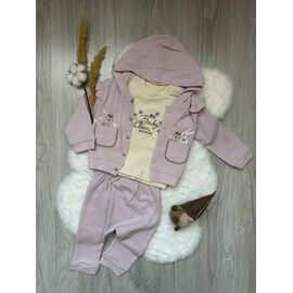 Фотография Костюм детский на девочку 1018 beige р.0.9-2 "Emir kids" недорого оптом от прямого поставщика