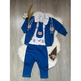 Фотография Костюм детский на девочку 1021 blue р.0.6-1.6 "Emir kids" недорого оптом от прямого поставщика