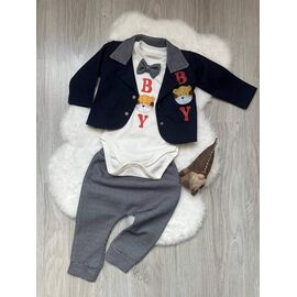 Фотография Костюм детский на девочку 1022 black р.0.3-1.6 "Emir kids" недорого оптом от прямого поставщика