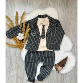 Фотография Костюм детский на мальчика 954 grey р.0.6-1.8 "Emir kids" недорого оптом от прямого поставщика