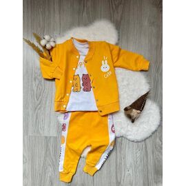 Фотография Костюм детский на мальчика 961 yellow р.0.6-1.6 "Emir kids" недорого оптом от прямого поставщика