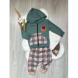 Фотография Костюм детский на мальчика 962 green р.0.6-1.6 "Emir kids" недорого оптом от прямого поставщика