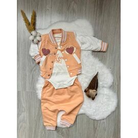 Фотография Костюм детский на девочку 978 orange р.0.3-0.9 "Emir kids" недорого оптом от прямого поставщика