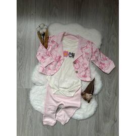 Фотография Костюм детский на девочку 996 pink р.0.3-0.9 "Emir kids" недорого оптом от прямого поставщика