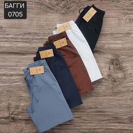 Штани спортивні чоловічі 0705 brown р.S-2XL "Moranny" недорого оптом від прямого постачальника