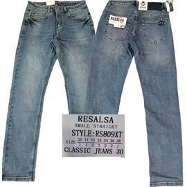 Джинси чоловічі RS809XT l.blue р.30-38 "Resalsa" недорого оптом від прямого постачальника