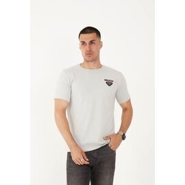 Футболка чоловіча F897 milk р.S-2XL "F.T.H" недорого оптом від прямого постачальника