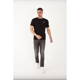 Футболка чоловіча F899 black р.S-2XL "F.T.H" недорого оптом від прямого постачальника