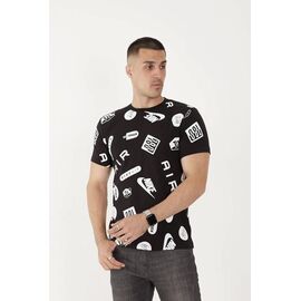 Футболка чоловіча F908 black р.S-2XL "F.T.H" недорого оптом від прямого постачальника