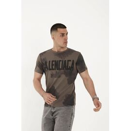 Футболка чоловіча F912 brown р.S-2XL "F.T.H" недорого оптом від прямого постачальника