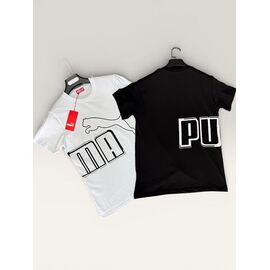 Футболка чоловіча F923 white р.S-2XL "F.T.H" недорого оптом від прямого постачальника