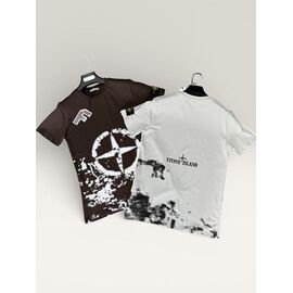 Футболка чоловіча F931 brown р.S-2XL "F.T.H" недорого оптом від прямого постачальника