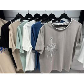 футболка жіноча 598 blue р.one size "Aidin-шик шок" недорого оптом від прямого постачальника