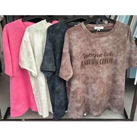 Фотография Футболка женская 8883 pink р.one size "Aidin-шик шок" недорого оптом от прямого поставщика