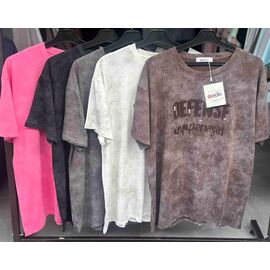 Фотография Футболка женская 8885 pink р.one size "Aidin-шик шок" недорого оптом от прямого поставщика