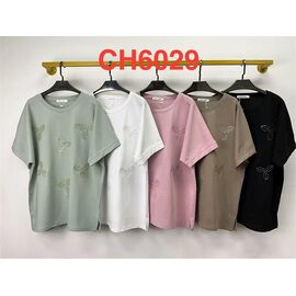 футболка жіноча CH6029 mix р.2XL-3XL "Saint Wish" недорого оптом від прямого постачальника