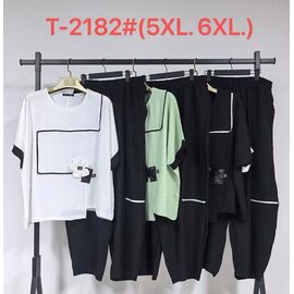 Костюм жіночий T2182 mix р.5XL-6XL "Saint Wish" недорого оптом від прямого постачальника