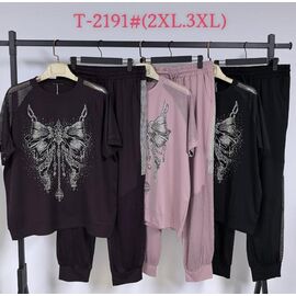 Костюм жіночий T2191 mix р.2XL-3XL "Saint Wish" недорого оптом від прямого постачальника