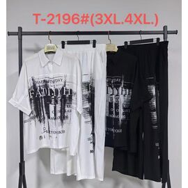 Костюм жіночий T2196 mix р.3XL-4XL "Saint Wish" недорого оптом від прямого постачальника