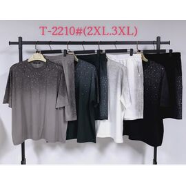 Костюм жіночий T2210 mix р.2XL-3XL "Saint Wish" недорого оптом від прямого постачальника