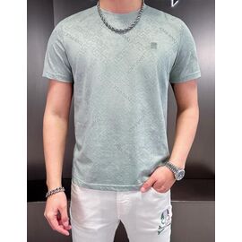 Футболка чоловіча F967 l.blue р.L-4XL "F.T.H" недорого оптом від прямого постачальника