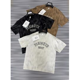 Футболка чоловіча F1020 brown р.L-4XL "F.T.H" недорого оптом від прямого постачальника