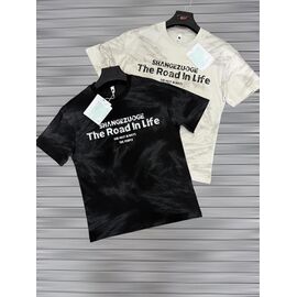 Футболка чоловіча F1035 black р.L-4XL "F.T.H" недорого оптом від прямого постачальника