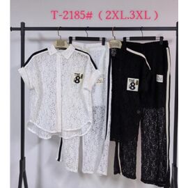 Костюм жіночий T2185 mix р.2XL-3XL "Saint Wish" недорого оптом від прямого постачальника