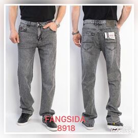 Джинси чоловічі 8918 grey р.34-38 "Fangsida" недорого оптом від прямого постачальника