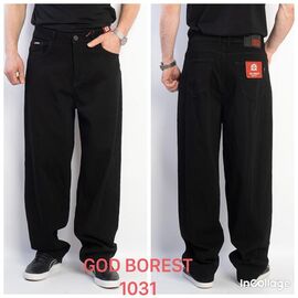 Джинси чоловічі 1031 black р.28-36 "Fangsida" недорого оптом від прямого постачальника