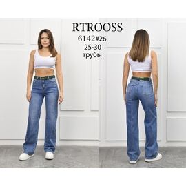 Джинси жіночі 6142 blue р.25-30 "Fangsida" недорого оптом від прямого постачальника