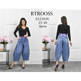 Джинси жіночі 6123 blue р.25-30 "Fangsida" недорого оптом від прямого постачальника