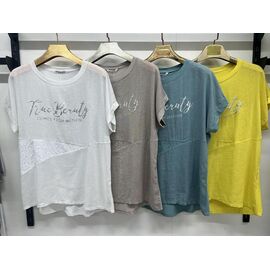 футболка жіноча 9591 nude р.3XL-6XL "Estima" недорого оптом від прямого постачальника