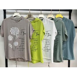 футболка жіноча 7379 l.green р.3XL-6XL "Estima" недорого оптом від прямого постачальника