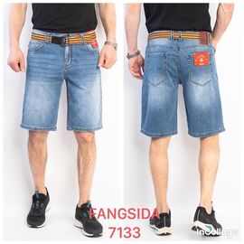 Шорти чоловічі 7133 l.blue р.34-38 "Fangsida" недорого оптом від прямого постачальника