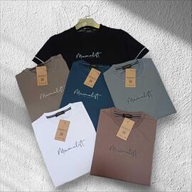 Футболка чоловіча MR1089 black р.S-2XL "Moranny" недорого оптом від прямого постачальника