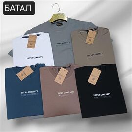 Футболка чоловіча MR1121 khaki р.2XL-6XL "Moranny" недорого оптом від прямого постачальника