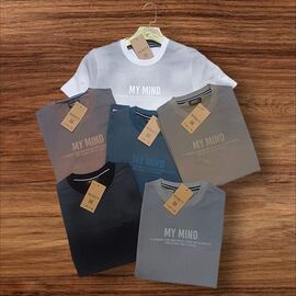 Футболка чоловіча MR1148 grey р.S-2XL "Moranny" недорого оптом від прямого постачальника