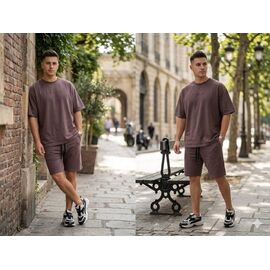 Костюм чоловічий MR1186 brown р.S-2XL "Moranny" недорого оптом від прямого постачальника