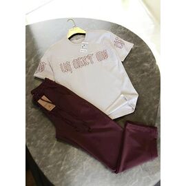 Штани спортивні чоловічі MR1203 wine р.S-2XL "Moranny" недорого оптом від прямого постачальника